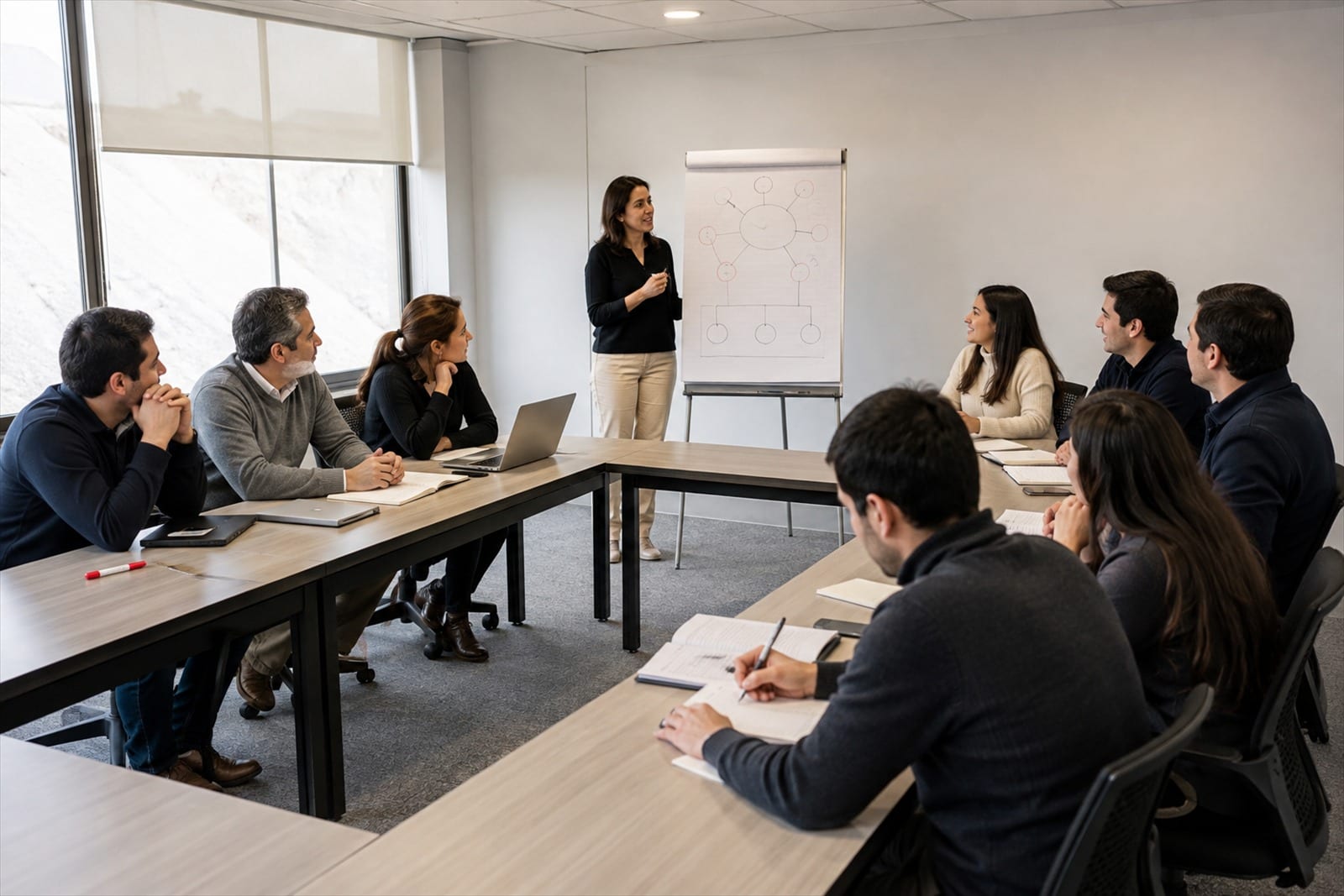 Cobertura de capacitación empresarial