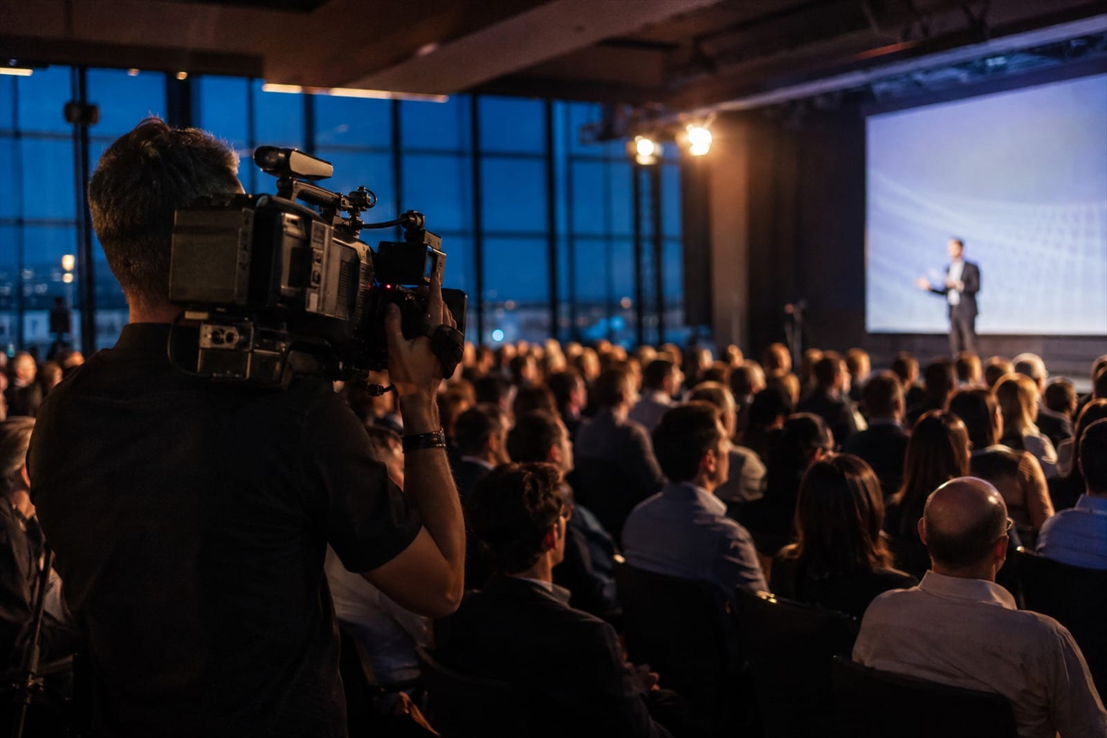 Cobertura de evento corporativo