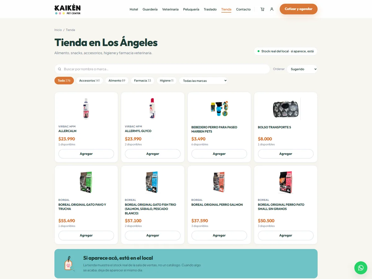 Kaikén - Tienda online con stock real del local