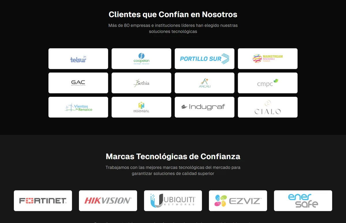 SoiTel - Clientes e instituciones que confían en sus soluciones